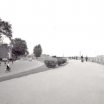 The riverbank promenade