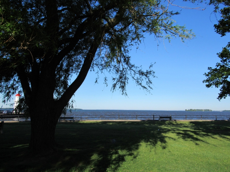 View of Lake Saint-Louis today