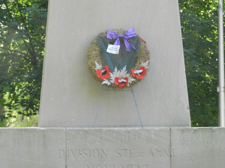 Memorial to the Soldiers of the Sainte-Anne Division