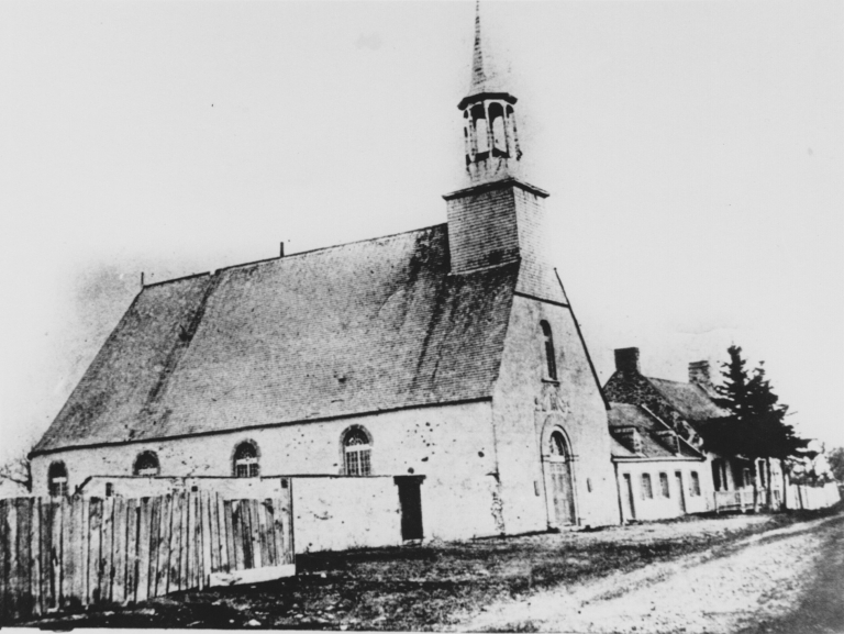 Église des Saints-Anges, about 1865