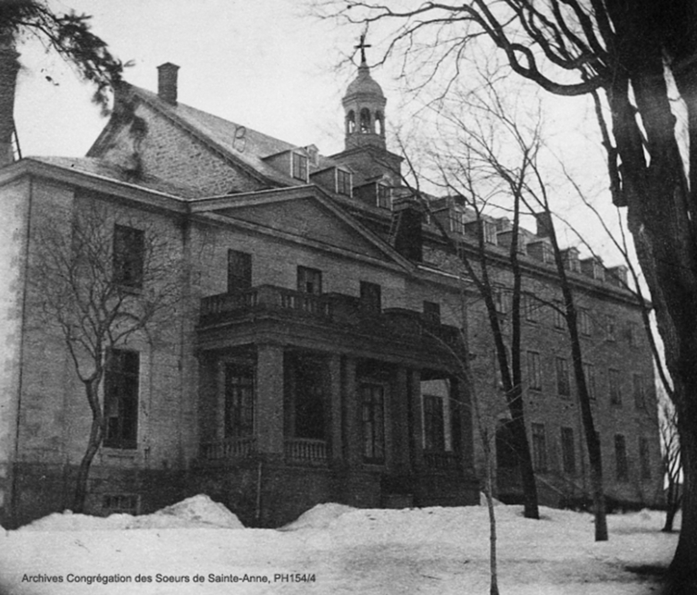 Simpson Manor, Sisters of Saint Anne motherhouse and Villa Anna boarding school, between1862 and 1864. 